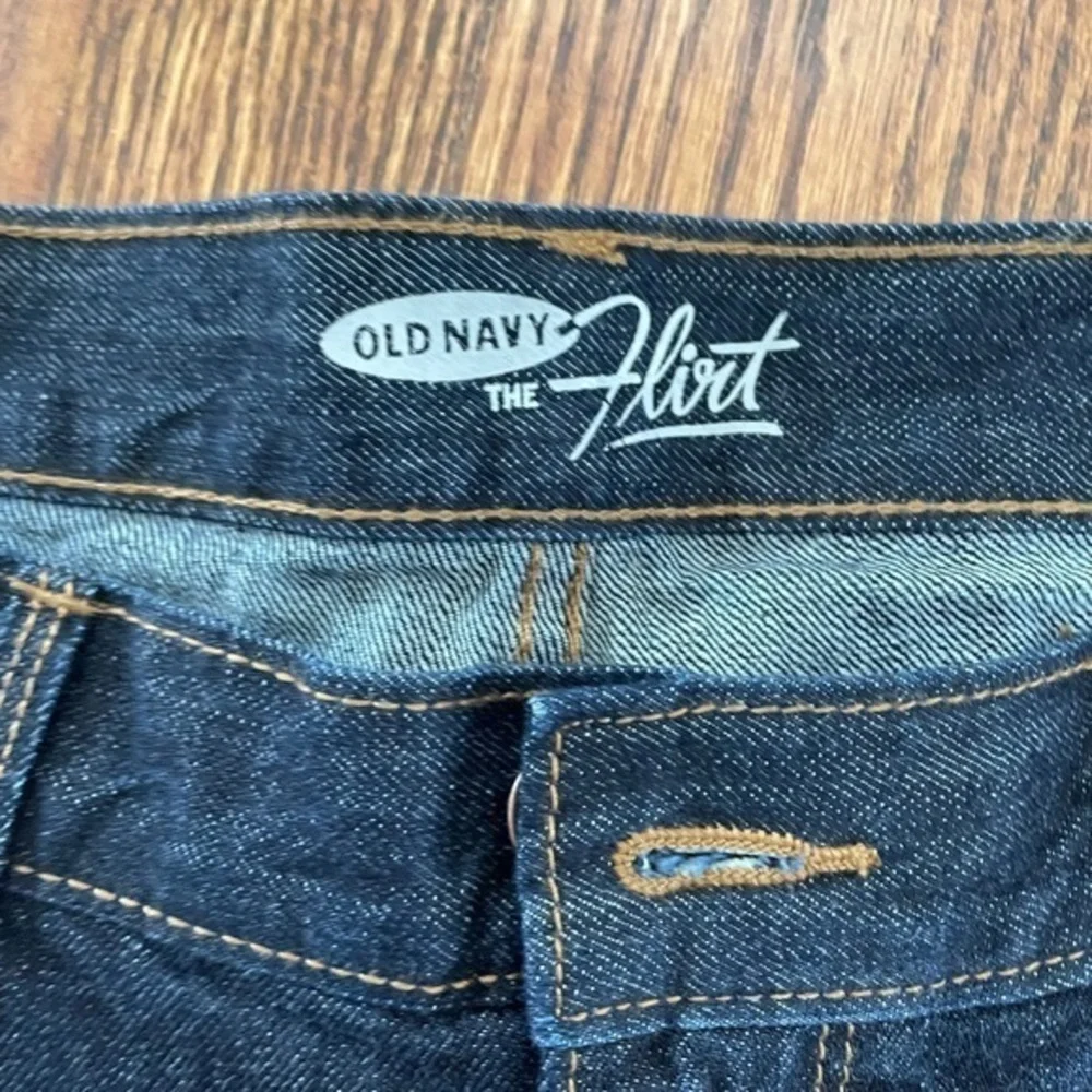 Old navy flirt‎ 5” dark wash denim jean shorts 10